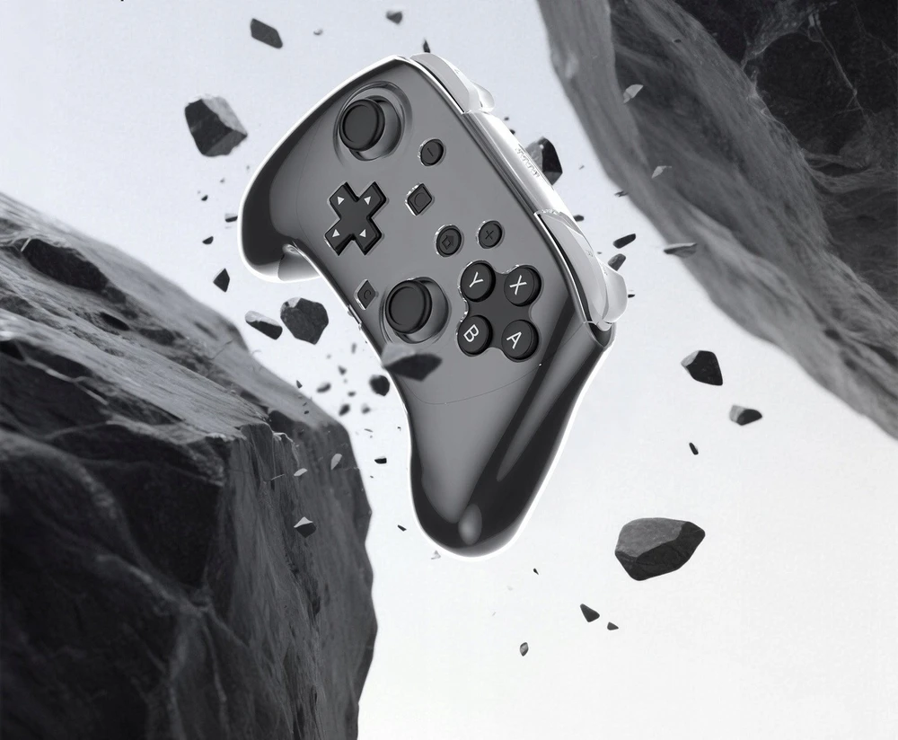 JYS Skaidrus Nintendo Switch 2 Pro padas su dėklu JYS-NS2309 (SB10466)