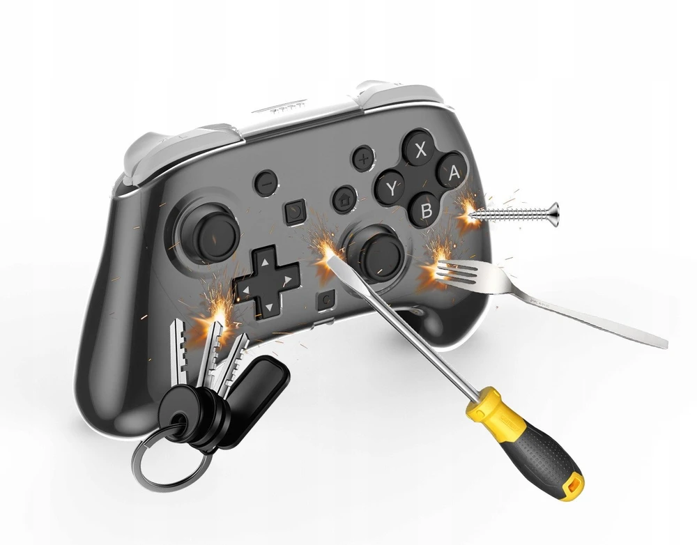 JYS Skaidrus Nintendo Switch 2 Pro padas su dėklu JYS-NS2309 (SB10466)