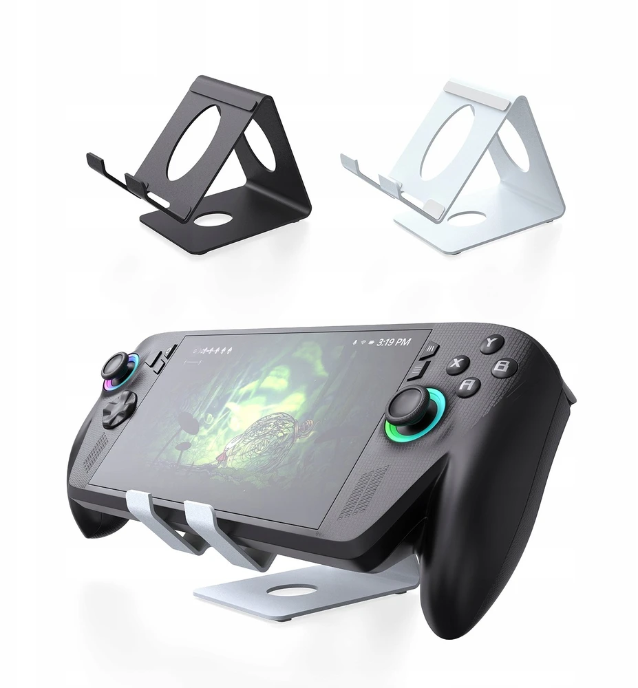 JYS Padėklas Stovas Stativas Nintendo Switch 2 ROG Ally Steam Deck PS Portal JYS-X155 Baltas (SB11126)