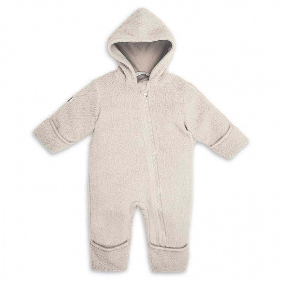 NISSENS Lodger Skier Teddy jumpsuit 0-3 months. size 62. Birch SKT 599_0-3