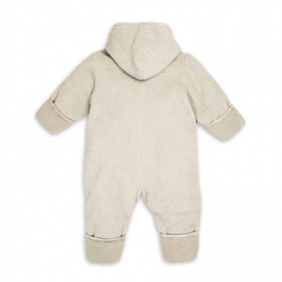 NISSENS Lodger Skier Teddy jumpsuit 0-3 months. size 62. Birch SKT 599_0-3