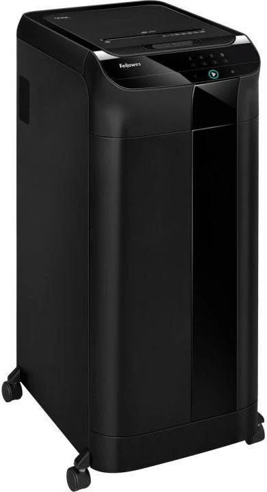 Fellowes Cross-Cut | AutoMax 550C | Juodas | Popieriaus smulkinimas | Kompaktinių diskų smulkinimas | Kreditinių kortelių smulkinimas