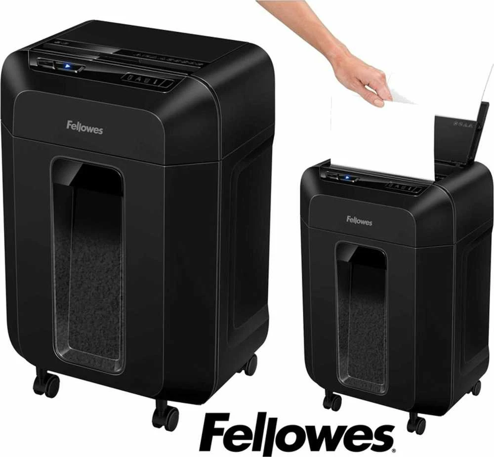 Fellowes Mini-Cut | AutoMAX 90M | Juodas | 17 L | Popieriaus smulkinimas | Kreditinių kortelių smulkinimas