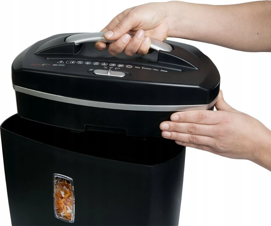 Genie GENIE Aktenvernichter 580 XCD Plus smulkintuvas juodas