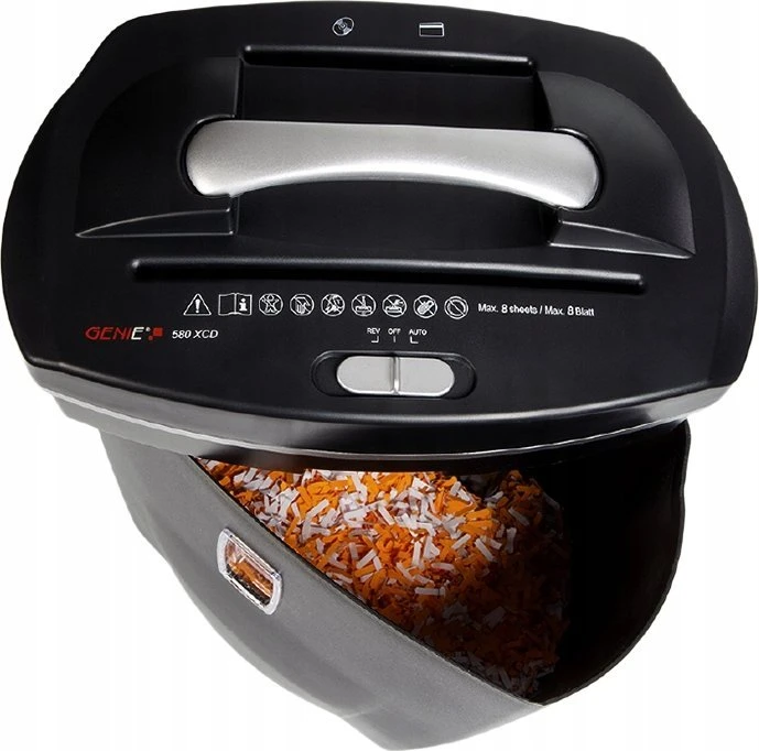 Genie GENIE Aktenvernichter 580 XCD Plus smulkintuvas juodas