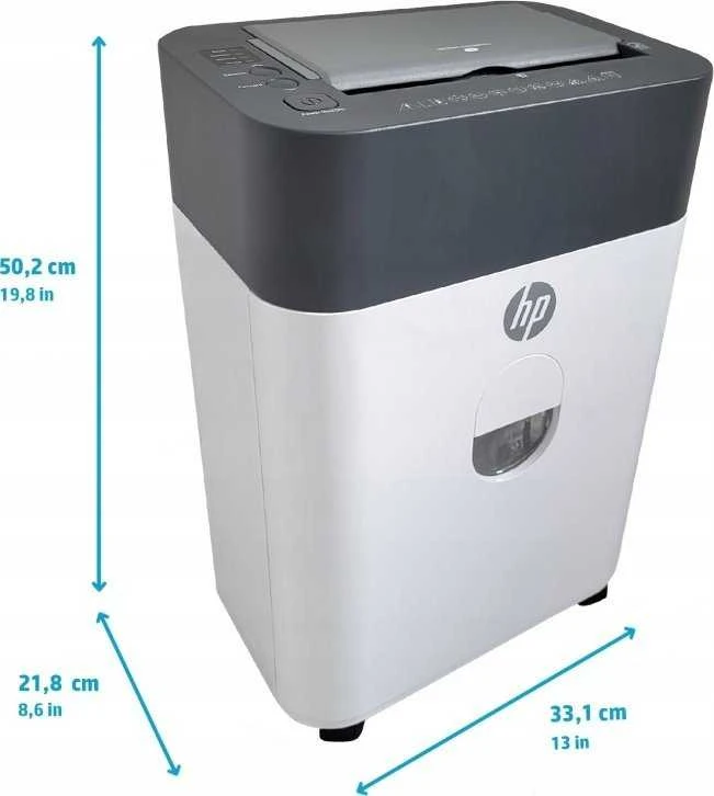 Popieriaus Smulkintuvas - HP Oneshred 100CC Baltas/Pilkas
