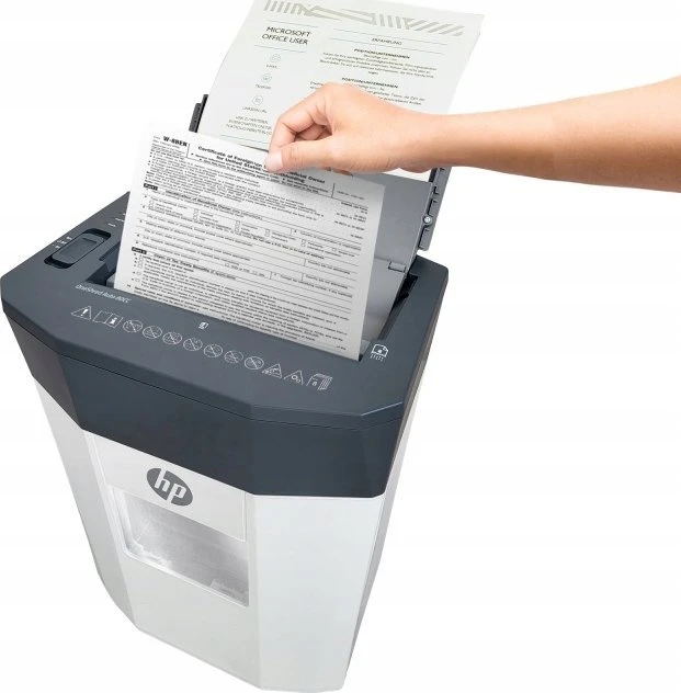 Popieriaus Smulkintuvas - HP Oneshred Automatinis 80CC Baltas/Pilkas