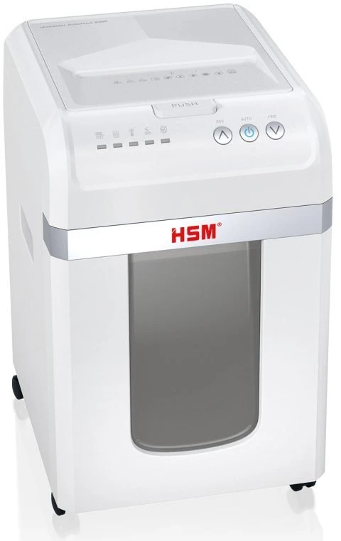 HSM Autofeed X200 dokumentų smulkintuvas su automatiniu tiektuvu, 30 l, P4, 4 x 12 mm