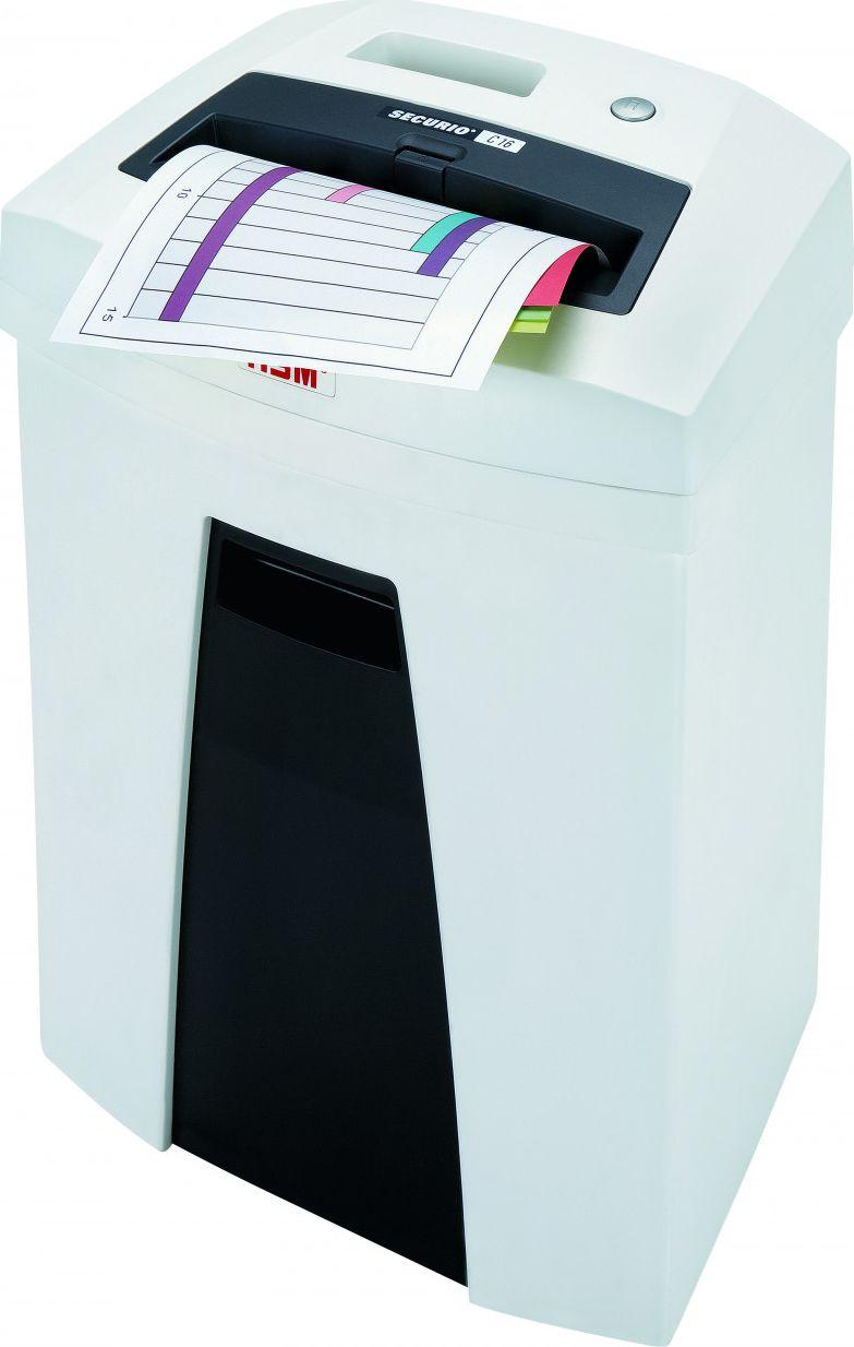 HSM Securio C16 4x25 mm dalelių automatinis paleidimo/išjungimo budėjimo režimas be energijos suvartojimo nuimamas konteineris 25l 6 lapai