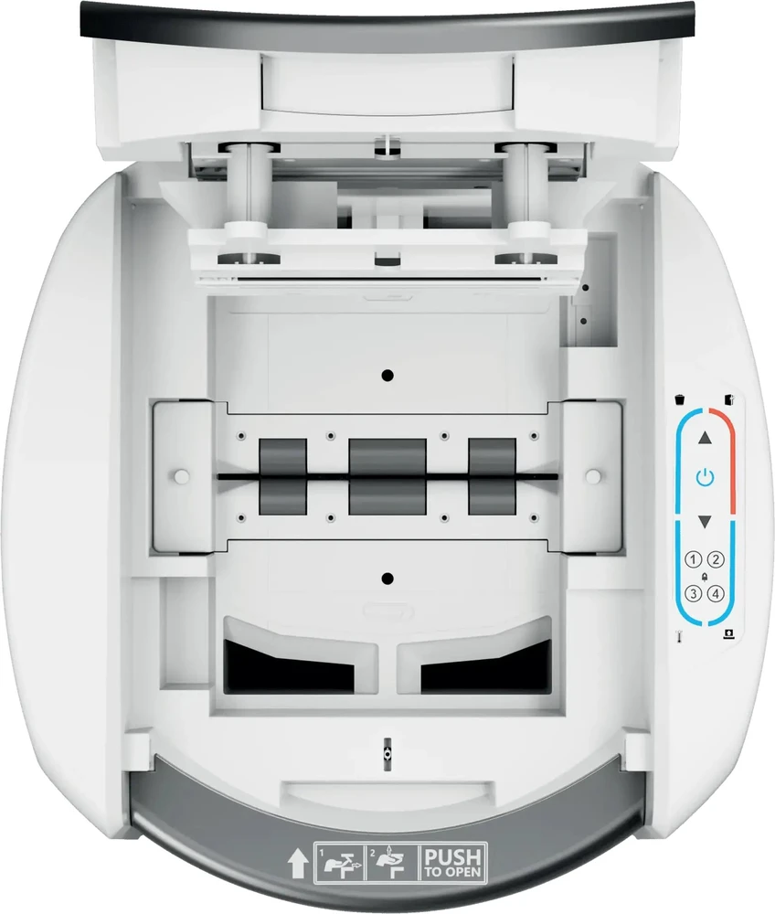 Leitz IQ Optimax AutoFeed 600, P4, 600 kartek, 50 l kosz