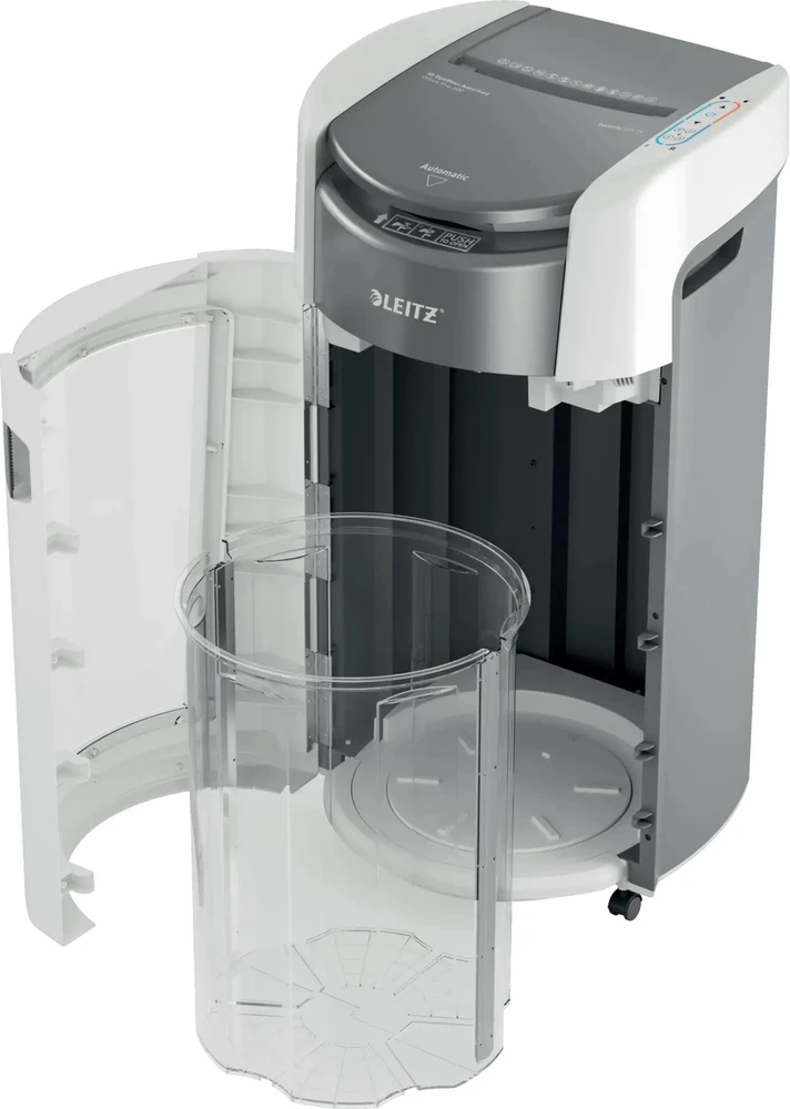 Leitz IQ Optimax AutoFeed 600, P4, 600 kartek, 50 l kosz