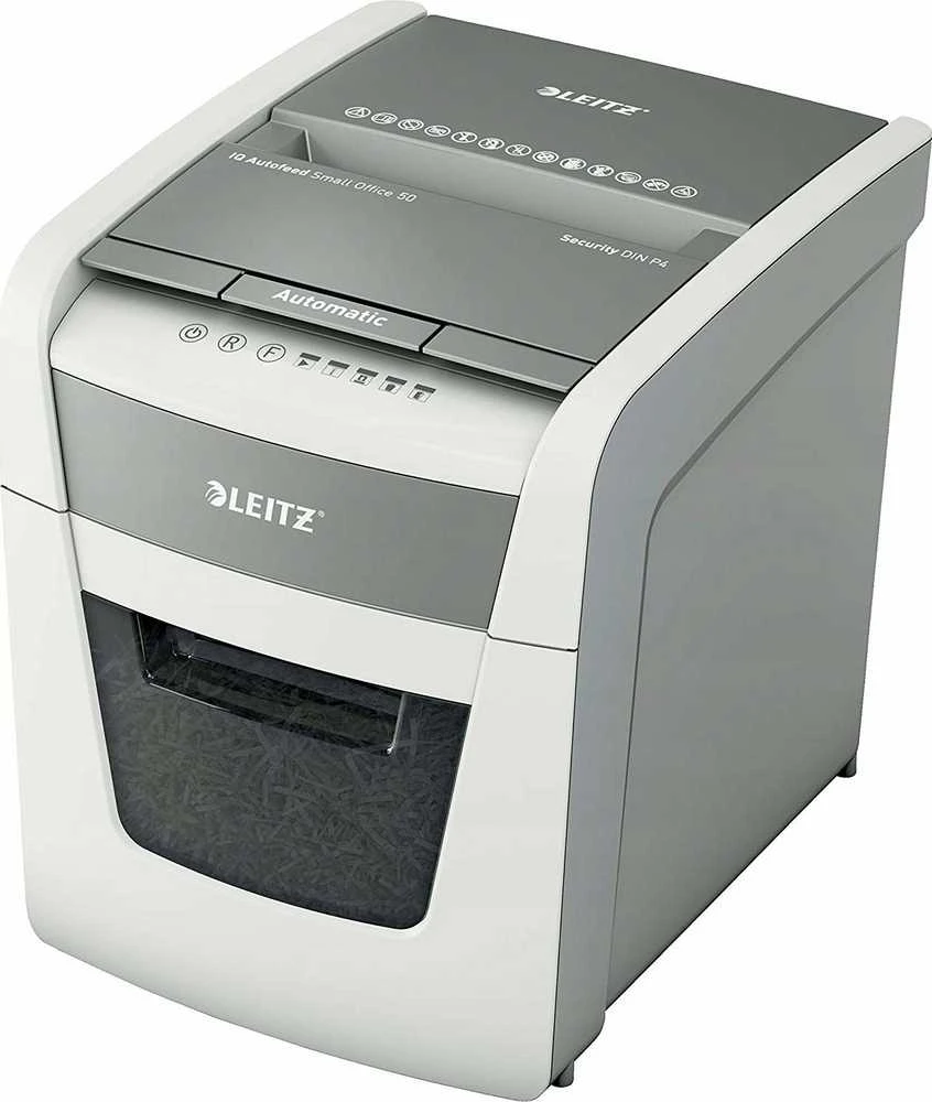 Dokumentų naikiklis Leitz IQ Autofeed Small Office50 P4