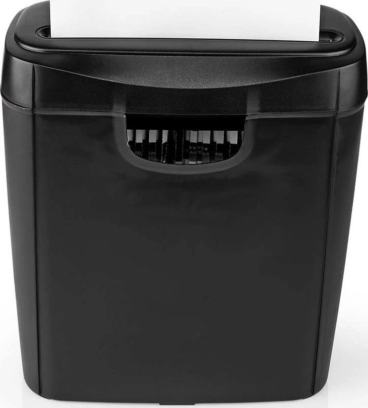 NEI Nedis PASH112BKA4 dokumentų naikiklis Smulkinimas juostelėmis 22 cm Juoda