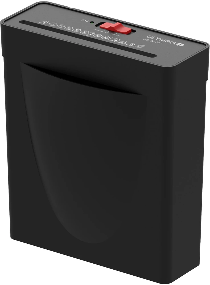 Olympia PS 36 Pro P-2 dokumentų smulkintuvas, 160 W