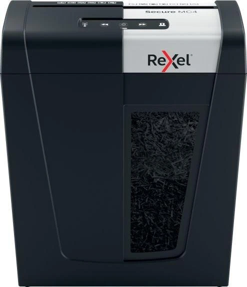 Rexel Secure MC4 su atliekų langeliu