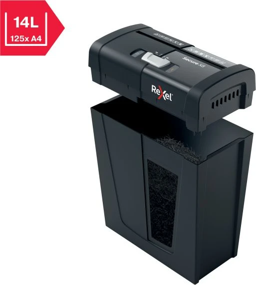 Dokumentų naiklis Rexel X8 su šiukšlių dėže