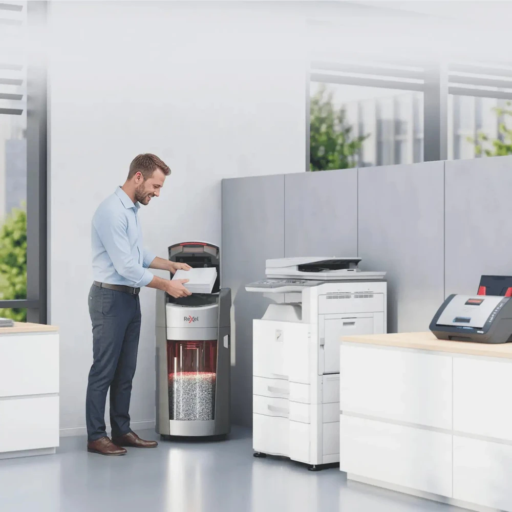 Rexel ShredMax AutoFeed+ 600X, P4, 600 kartek, 50 l kosz