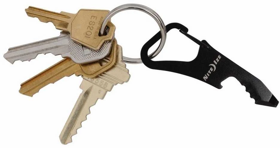 Breloczek Nite-Ize Micro tool ClipKey nerūdijantis plienas juoda (KMTCK-01-R3)
