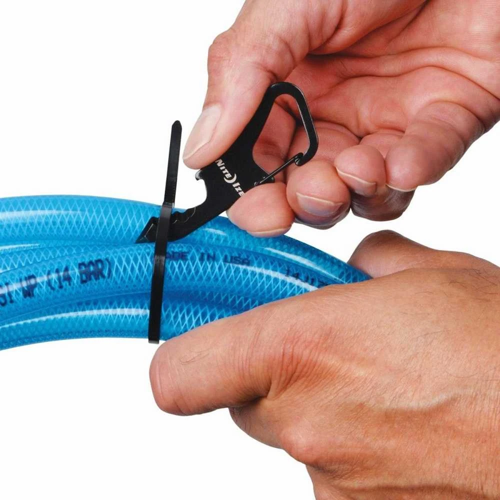 Breloczek Nite-Ize Micro tool ClipKey nerūdijantis plienas juoda (KMTCK-01-R3)