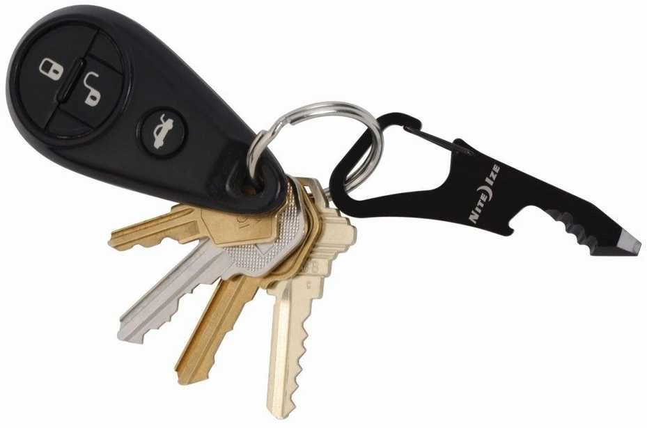 Breloczek Nite-Ize Micro tool ClipKey nerūdijantis plienas juoda (KMTCK-01-R3)