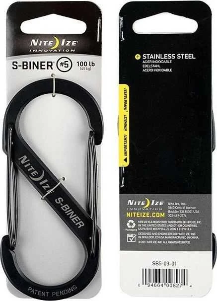 Karabinas Nite Ize S-Biner #5, 11cm.