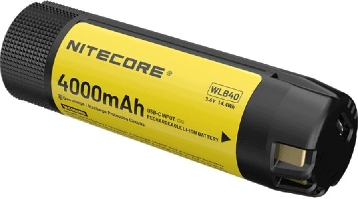 Nitecore Akumuliatorius WLB40 4000mAh, skirtas NWH20 (NITWLB40)