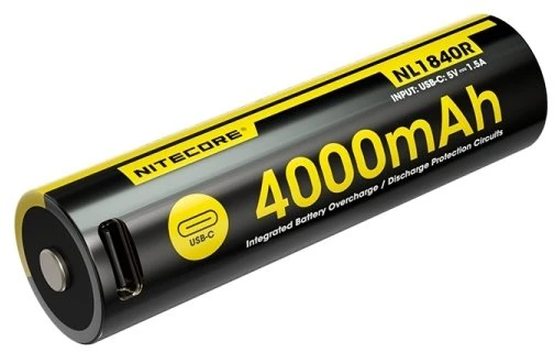Nitecore Akumuliatorius 18650 4000mAh USB-C