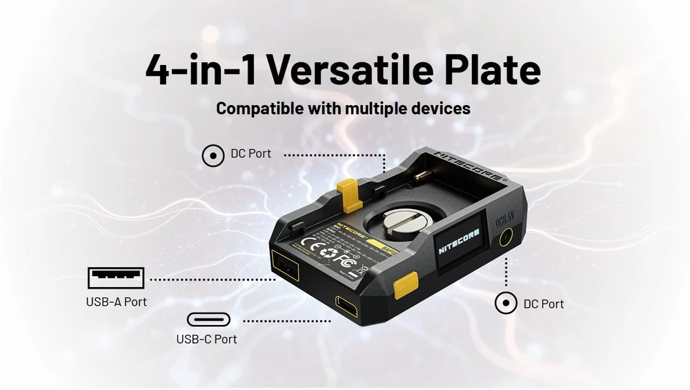 Nitecore Nitecore NP-F akumuliatoriaus adapterio plokštė