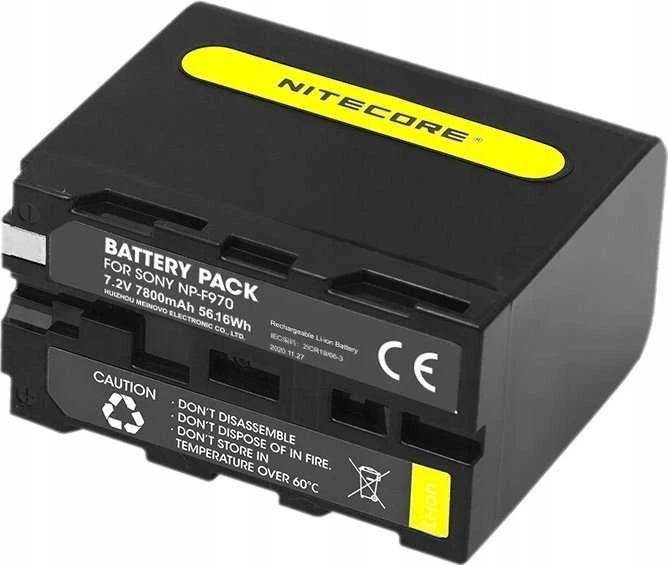 Nitecore NP-F970 akumuliatorių blokas 7800mAh 56.2Wh