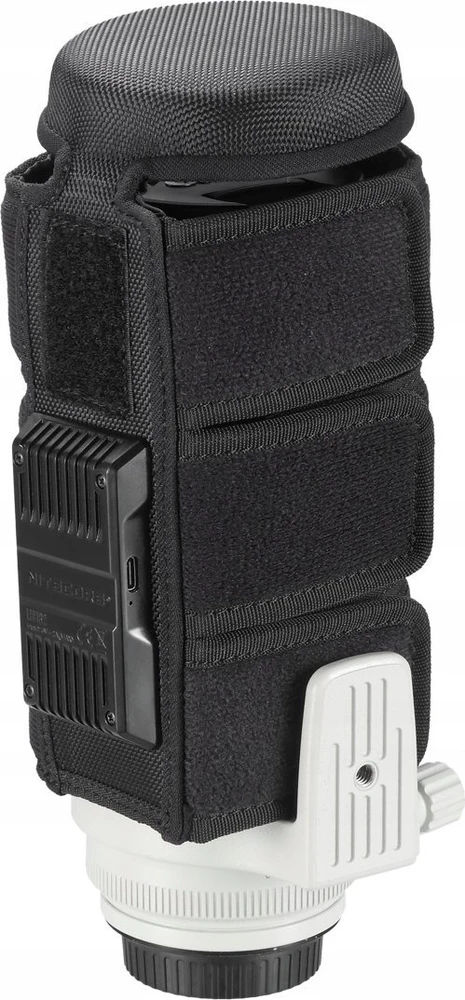 Fotoaparato objektyvo priedas - Nitecore LHH82 objektyvo šildytuvas (USB Type C, 45°C, 72-82mm)