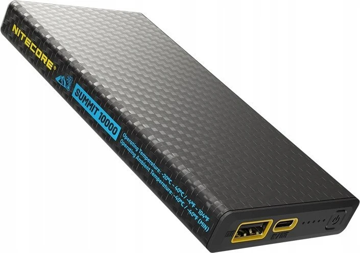 „Nitecore Summit“ 10000 mAh 38,5 W kiekviena