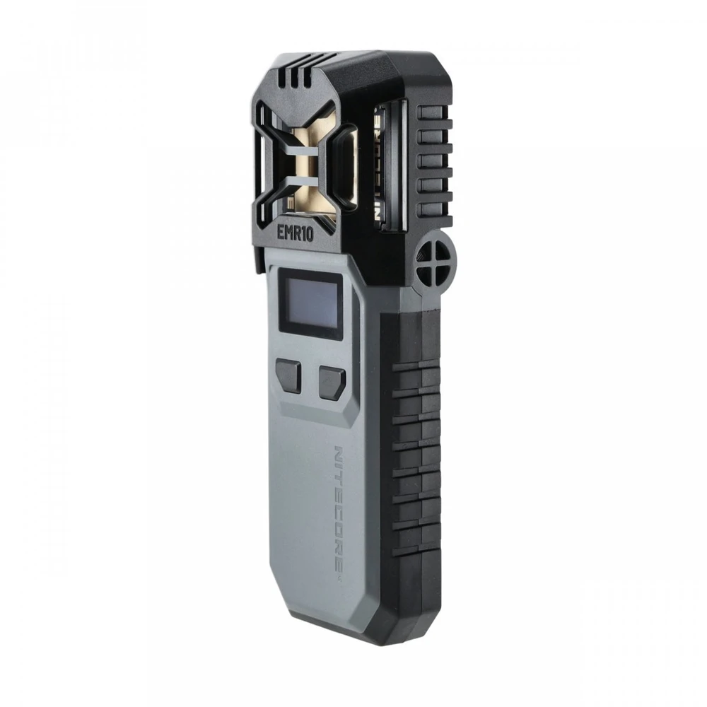 „Nitecore 2-in-1“ uodų atbaidymo priemonė „Nitecore EMR10 Lite“, juoda