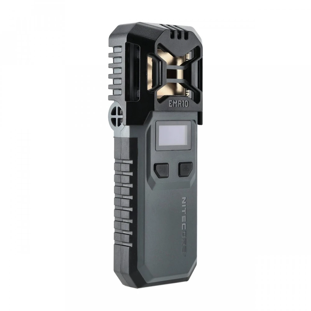 „Nitecore 2-in-1“ uodų atbaidymo priemonė „Nitecore EMR10 Lite“, juoda