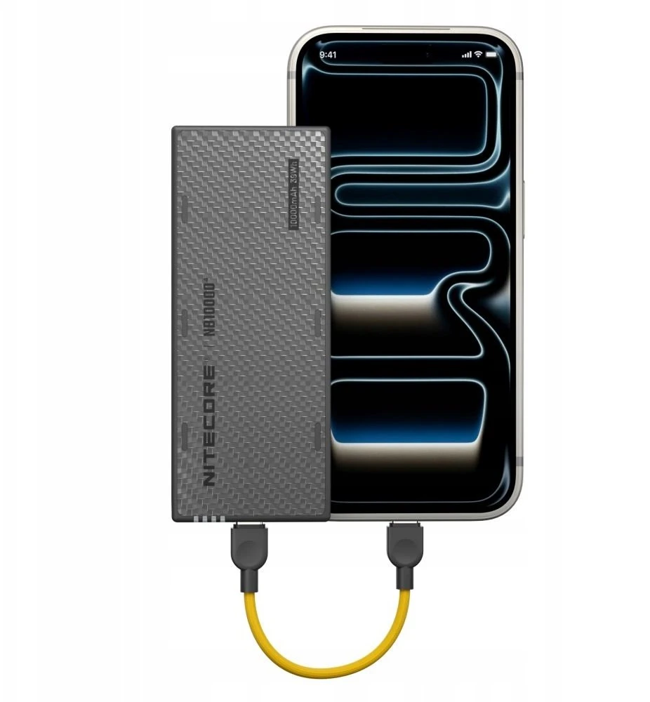 „Nitecore NB10000 Carbon Gen4“ išorinė baterija