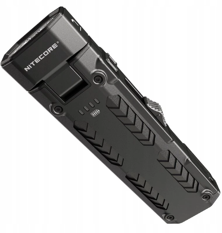 Nitecore EDC09 įkraunamas EDC žibintuvėlis – 1 600 liumenų, 3 spalvinės temperatūros, 102° pasukama galvutė, USB-C, nerūdijantis plienas, atsparus vandeniui (IPX6)