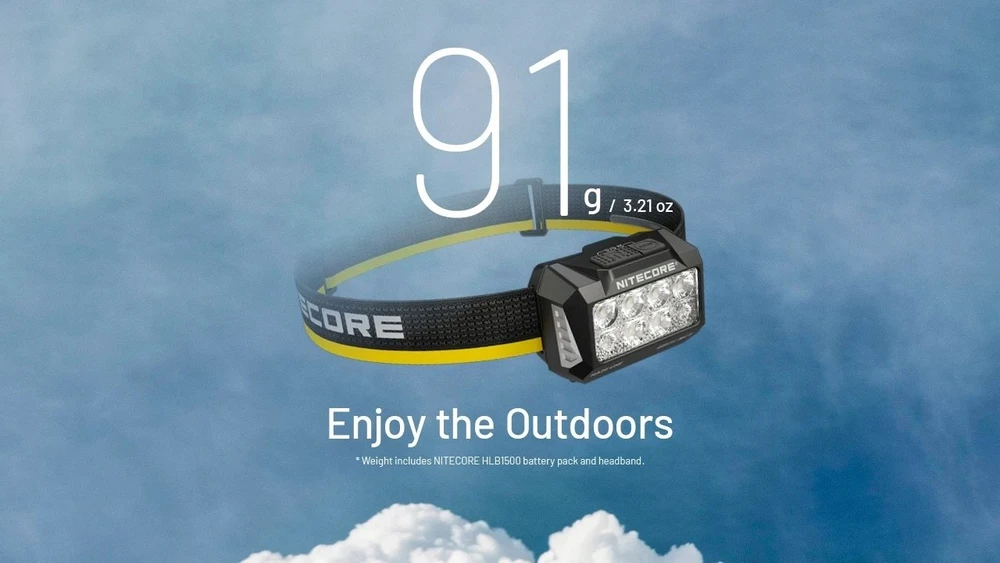 Nitecore Nitecore Žibintuvėlis HA25 UHE 800lm