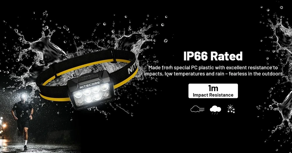 Nitecore Nitecore Žibintuvėlis HA25 UHE 800lm
