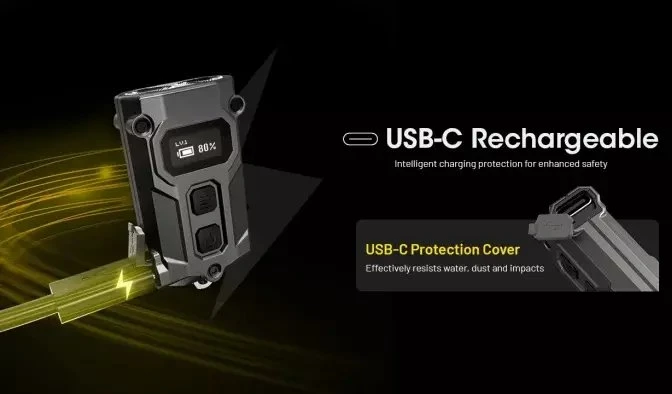 Nitecore Žibintuvėlis TINI3 600lm Oranžinis