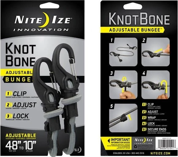 NiteIze elastinis dirželis palapinei Nite Ize Knotbone Bungee #9