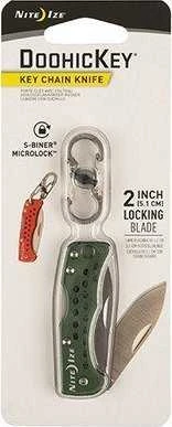 Raktų pakabukas peilis Nite Ize DoohicKey KeyK Olive