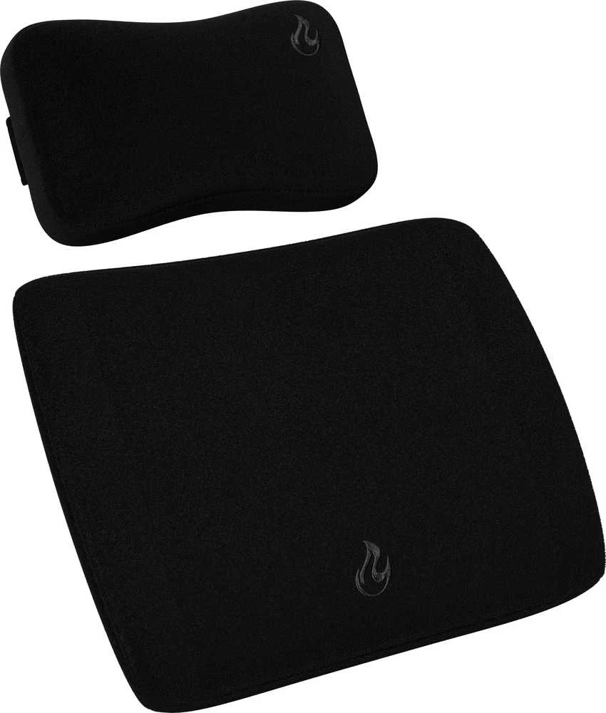 Žaidimų kėdės pagalvėlių rinkinys Nitro Concepts Memory Foam Pillow Set, Juoda