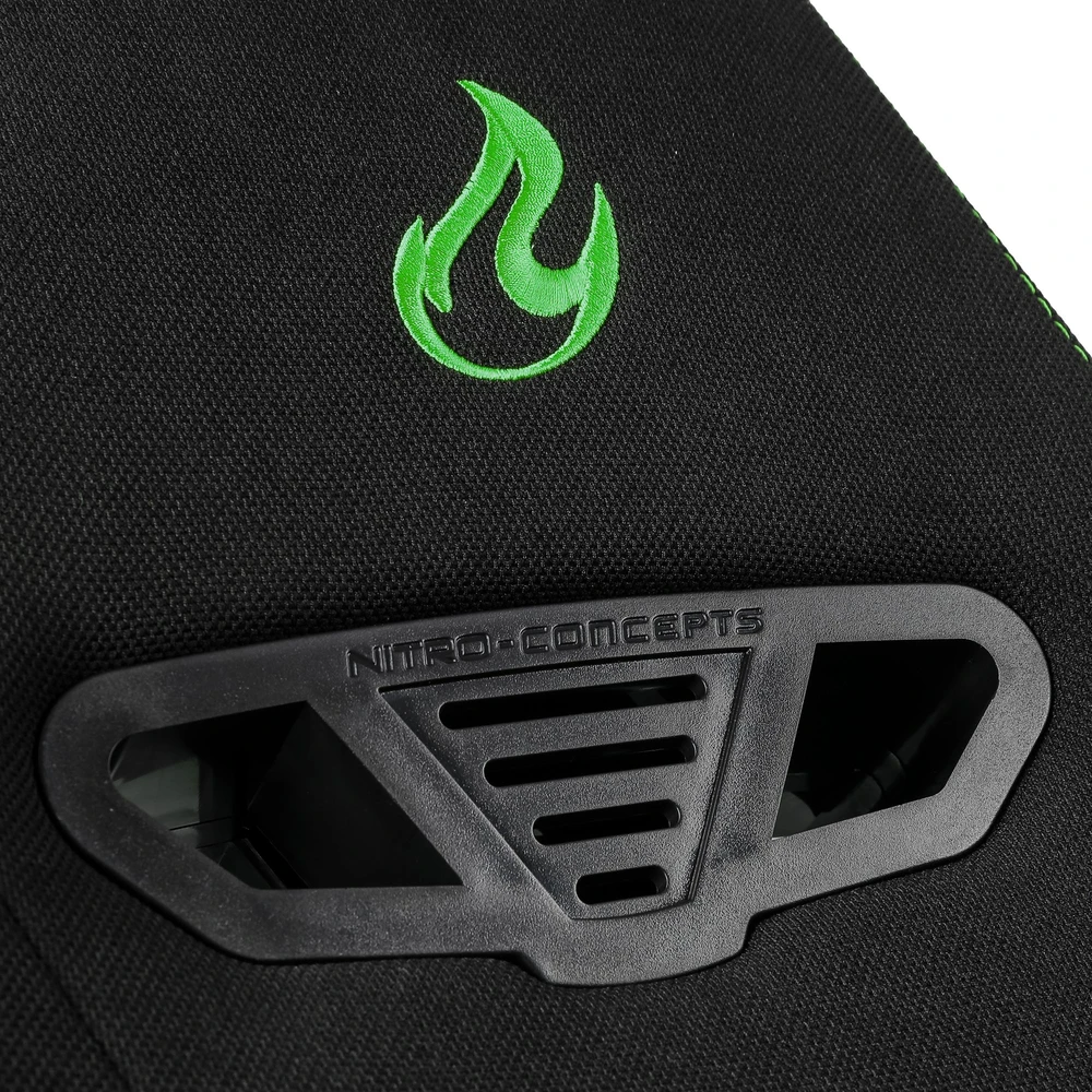 Žaidimų kėdė Nitro Concepts S300 Gaming Chair, Atomic žalia