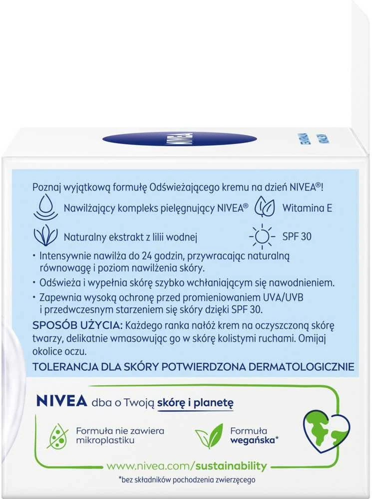 Nivea 24 val. drėkinamasis normalios odos kremas, 50 ml
