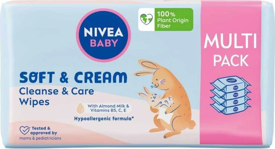 Nivea BABY Soft & Kreminis