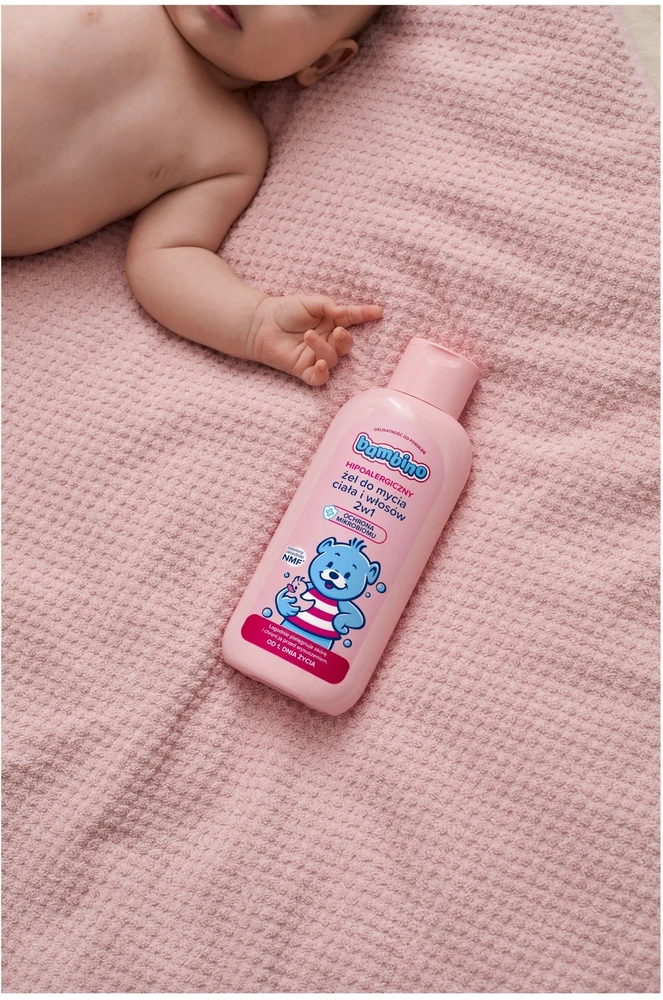 Nivea Bambino Kūno ir plaukų prausimosi gelis kūdikiams nuo pirmųjų gyvenimo dienų, 400 ml