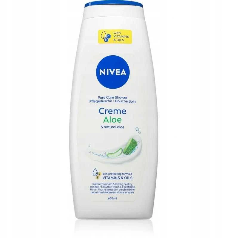 Nivea Creme Aloe Dušo želė, 650 ml