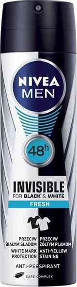 Nivea Men Invisible Fresh purškiamas antiperspirantas