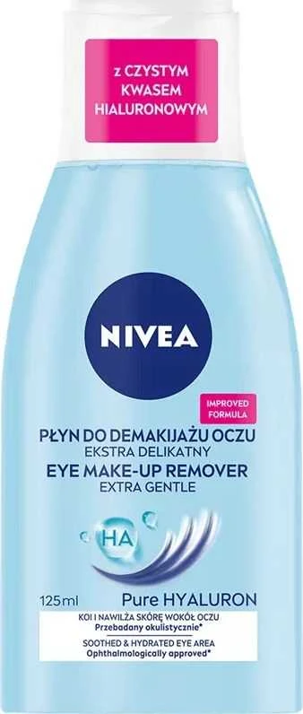 Nivea Pure Hyaluron ypač švelnus akių makiažo valiklis 125ml
