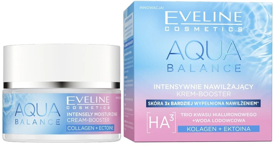 Nivea „Eveline Cosmetics Aqua Balance“ intensyviai drėkinamasis kremas-stimuliatorius 50 ml