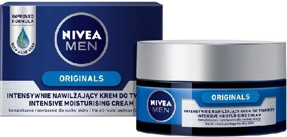 Nivea FOR MEN Drėkinamasis veido kremas Original 50ml